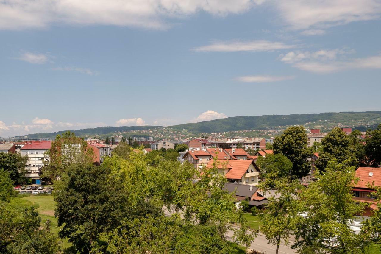 Studio Apartman Krila Wings- Parking In Garage Zagreb Eksteriør bilde